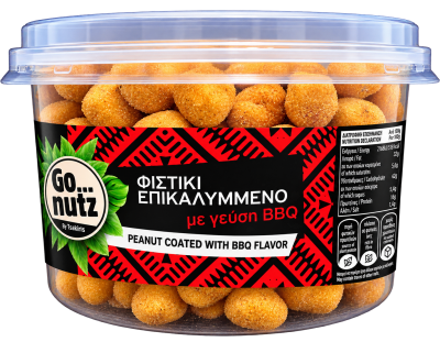 BBQ Flavoured Coated Peanuts Go Nutz 200g